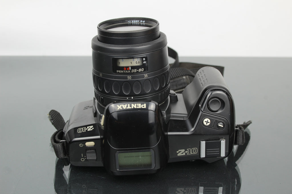 Pentax Z-10 + obiektyw 1:4-5.6 35-80mm
