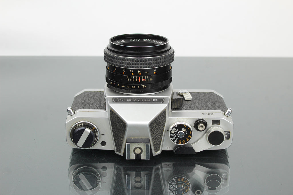 Chinon CS + 55mm 1.7 Chinon lens