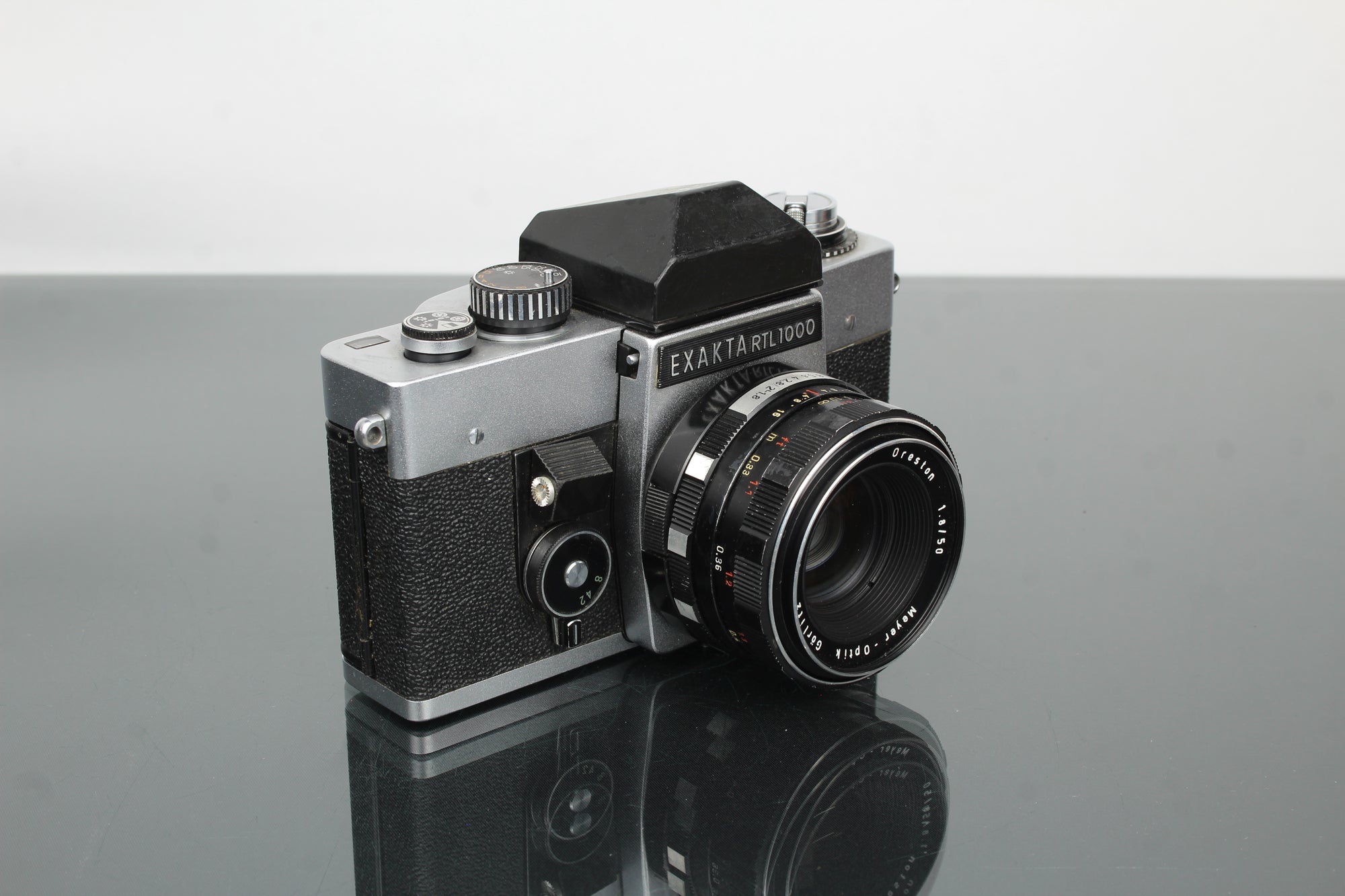 Exakta RTL1000 + obiektyw Oreston 1.8/50