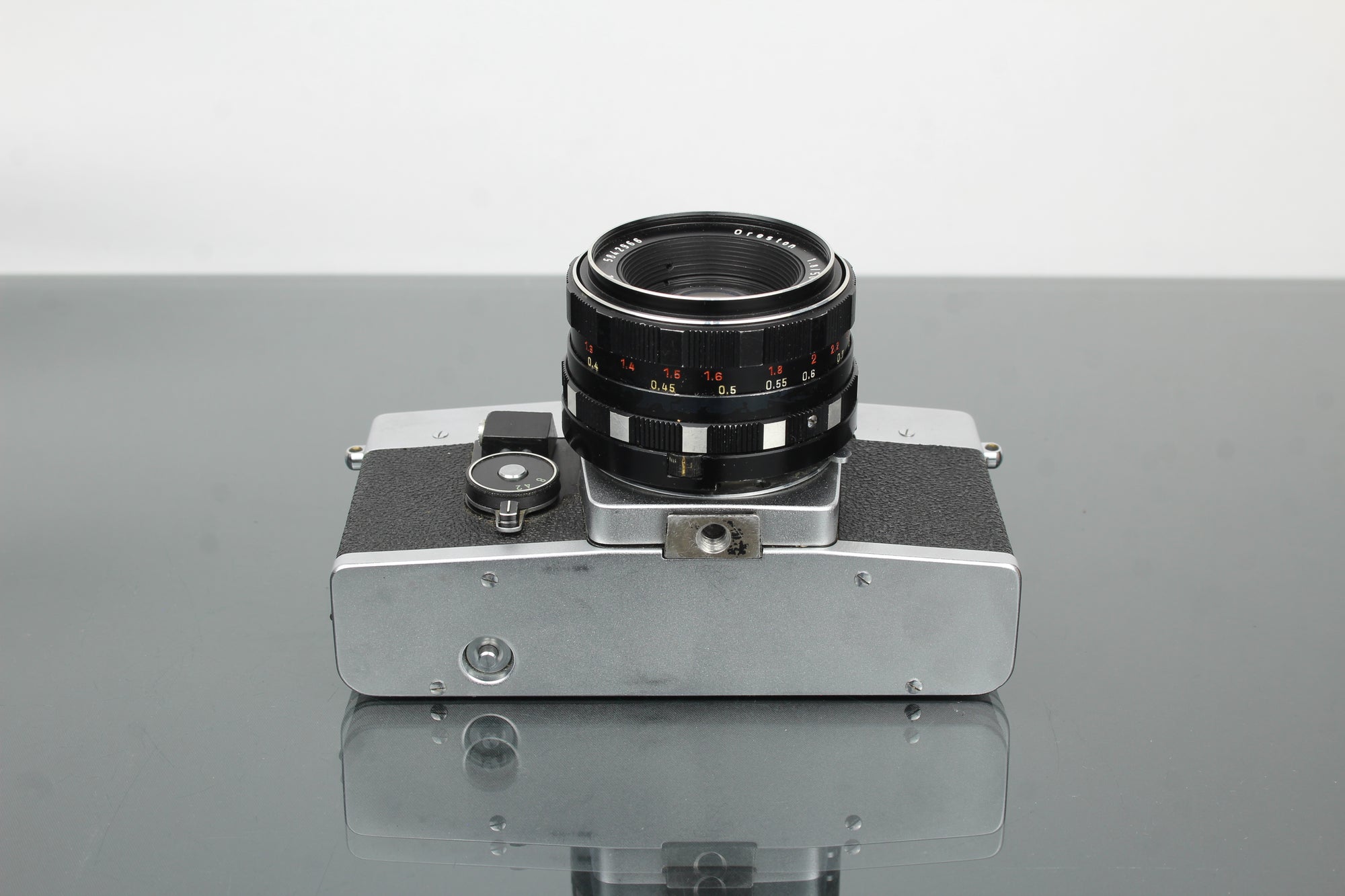 Exakta RTL1000 + obiektyw Oreston 1.8/50