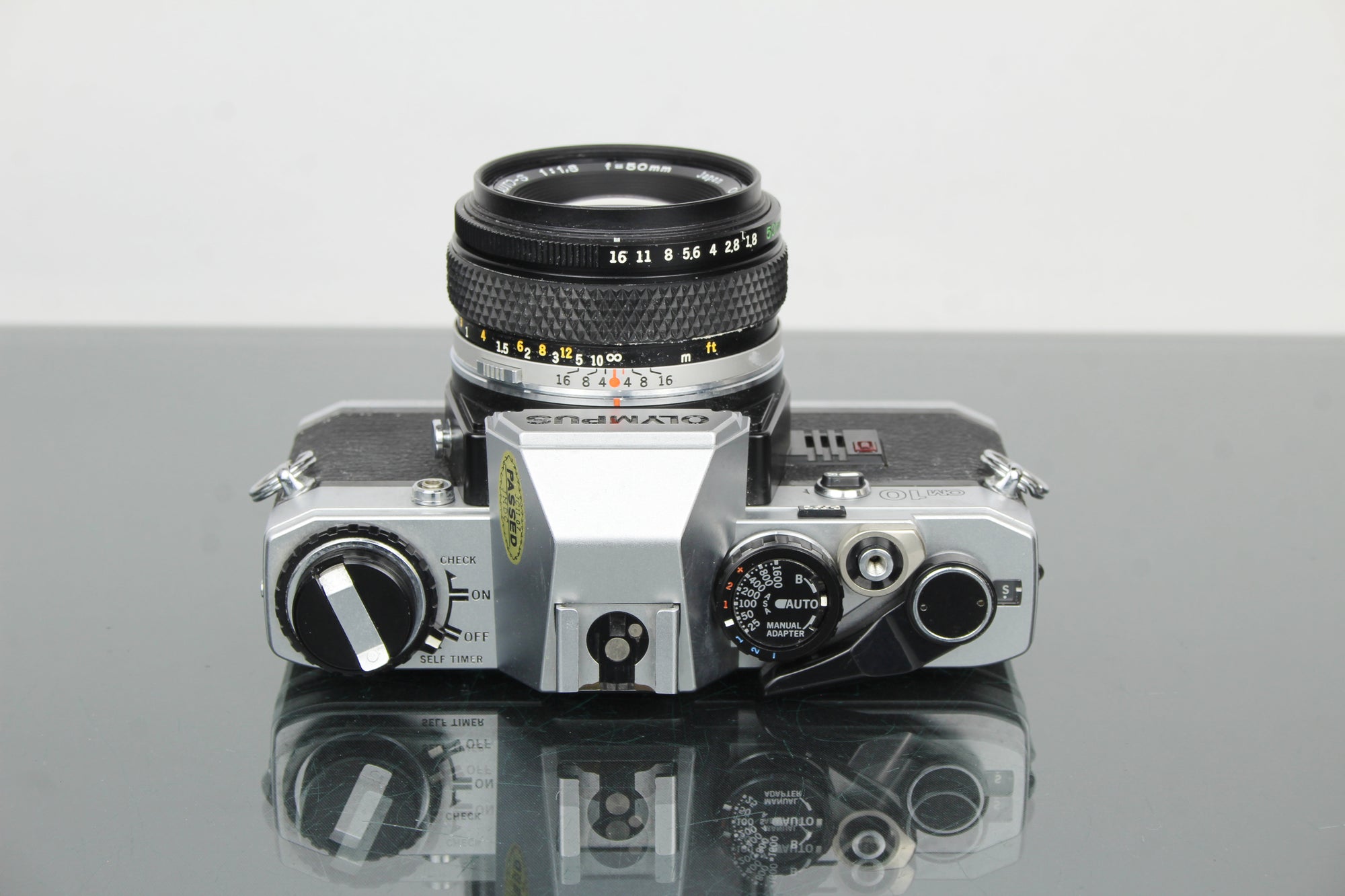 Olympus OM10 + obiektyw OM Zuiko 50mm 1.8