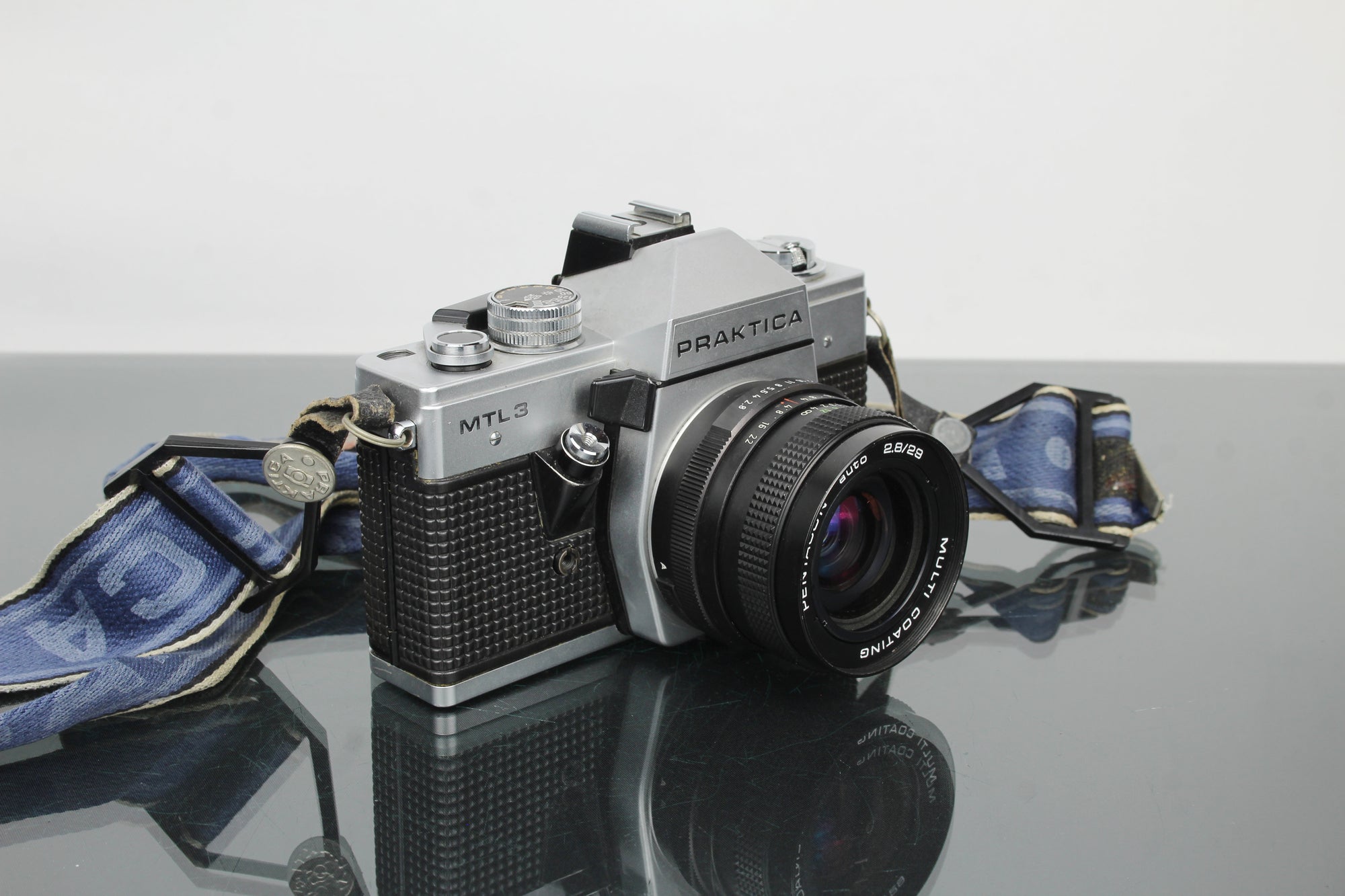 <tc>Praktica</tc> MTL 3 + obiektyw Pentacon auto 2.8/29 M42