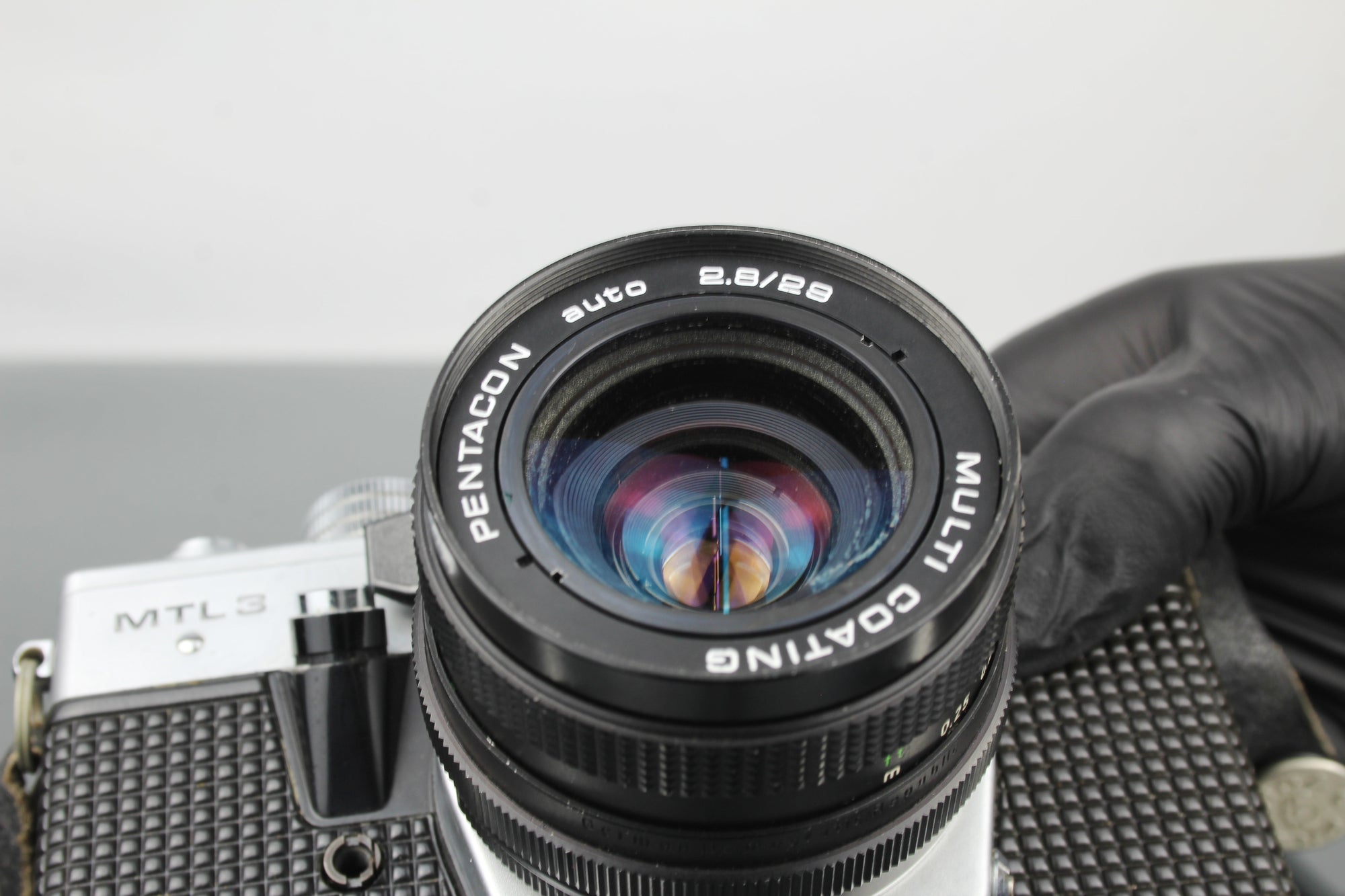 <tc>Praktica</tc> MTL 3 + obiektyw Pentacon auto 2.8/29 M42
