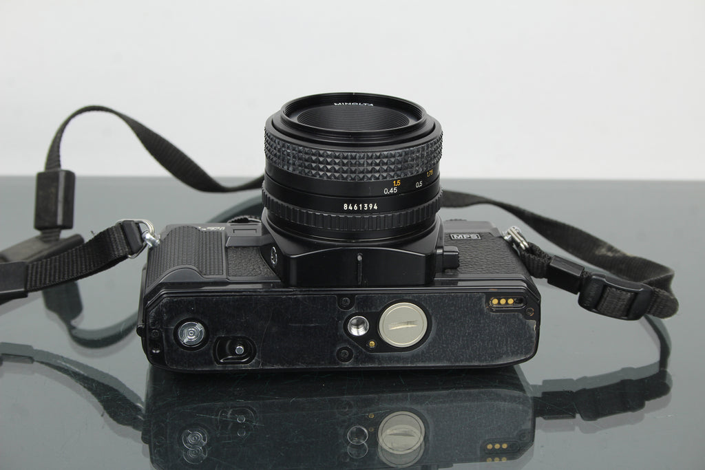 Minolta X-700 + obiektyw MD 50mm 1:1.7
