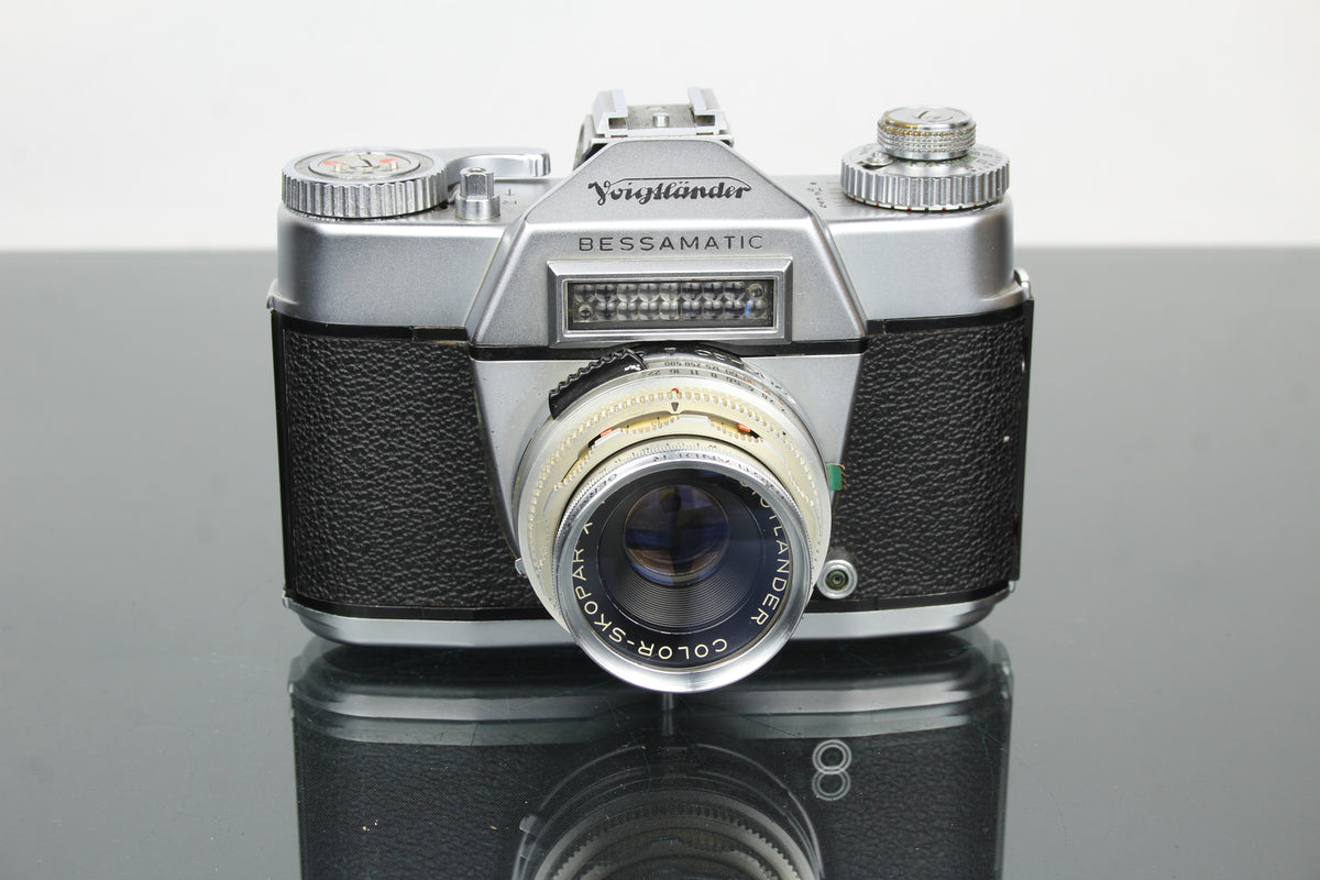 Voigtlander Bessamatic + obiektyw 50mm f/2.8 Color-Skopar