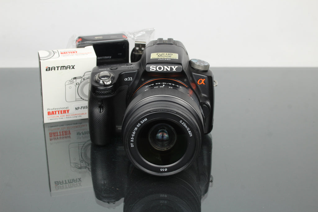 Sony SLT A33 + Obiektyw Sony DT 3.5-5.6/18-55