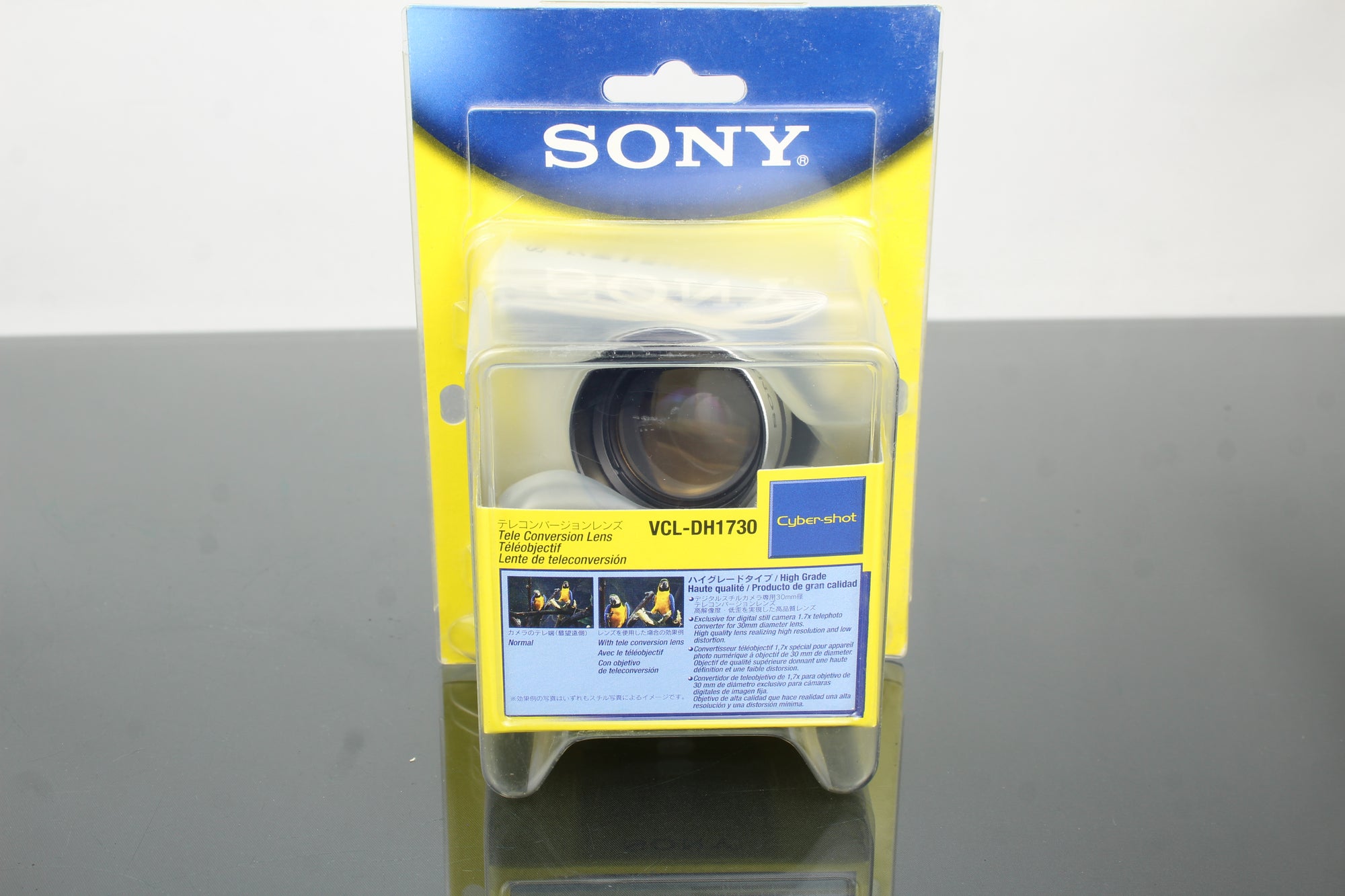 Sony HVL-FDH3 Lampa błyskowa + Sony VCL-DH1730 Obiektyw telekonwersyjny