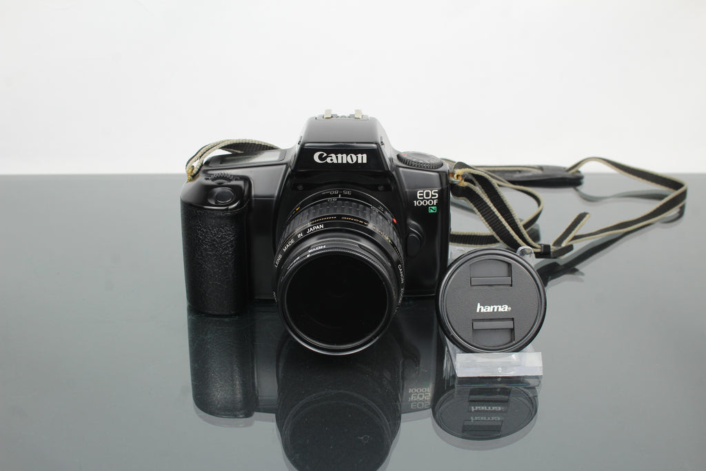 Canon EOS 1000f + obiektyw 35-80mm 1:4-5.6