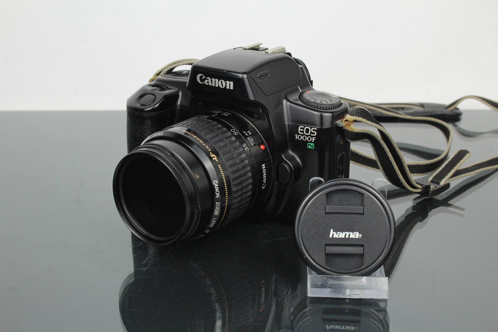 Canon EOS 1000f + obiektyw 35-80mm 1:4-5.6
