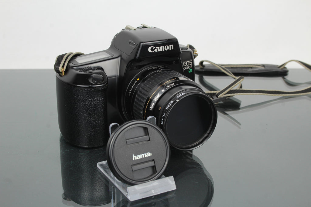 Canon EOS 1000f + obiektyw 35-80mm 1:4-5.6