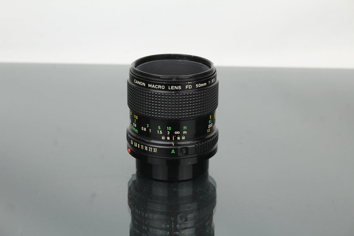 Canon Macro Lens FD 50MM 1:3.5 (FD Mount)