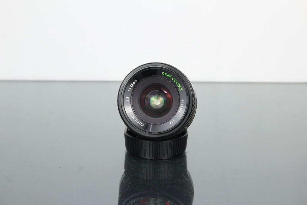 Chinon 1:2.8 28mm - Olympus OM - Dutch|Thrift