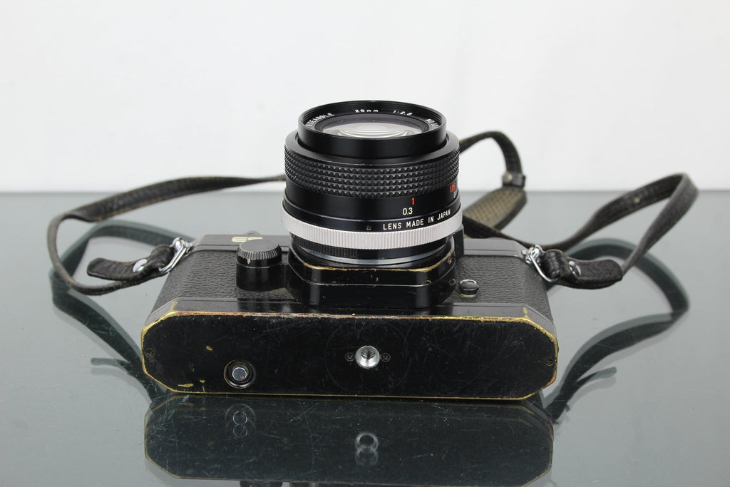 Pentax ES + Panagor PMC Wideangle 28mm 1:2.8 Lens - Dutch|Thrift