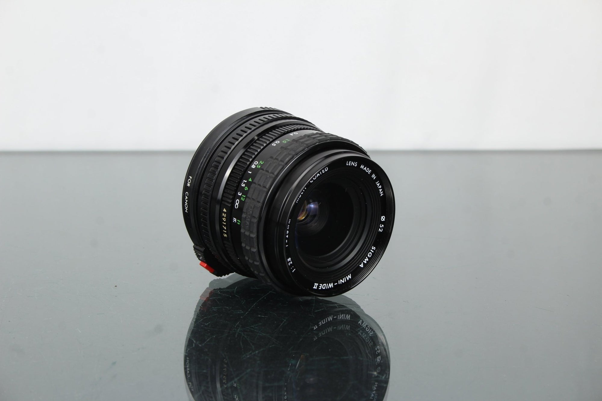 Sigma mini - wide 2 1:2.8 28mm Canon FD Breechlock mount - Dutch|Thrift